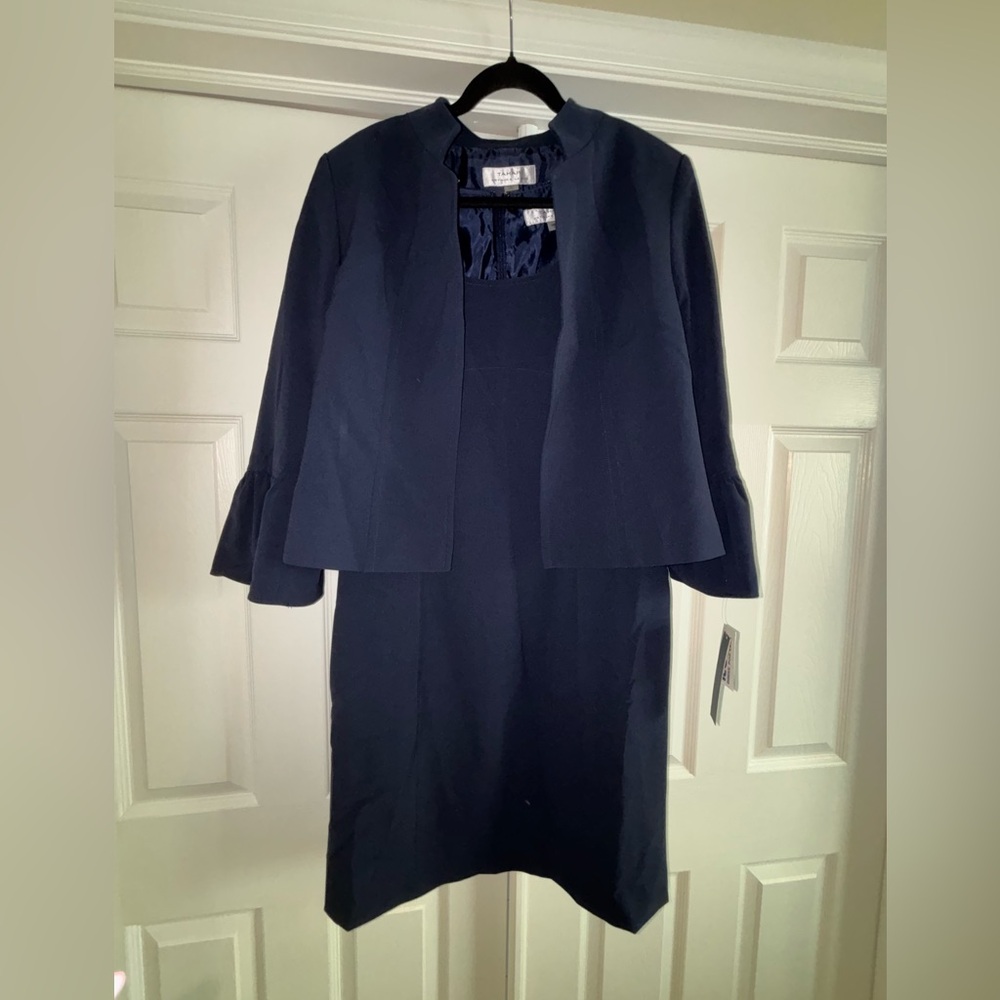 Tahari ASL | Dress and Jacket Set, Size 14 | NWT